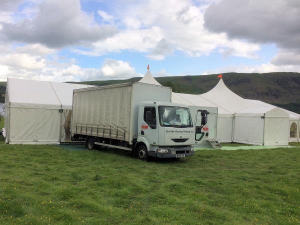 Marquee - Large events kitchens, Scotland